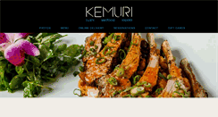 Desktop Screenshot of kemurirestaurant.com